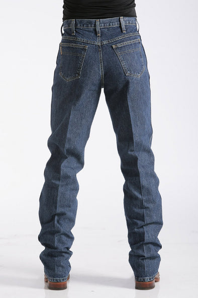 Cinch Mens Green Label Relaxed Fit Jeans - Dark Stonewash