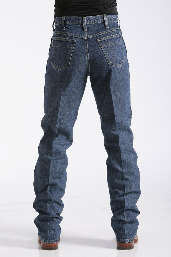 Cinch Mens Green Label Relaxed Fit Jeans - Dark Stonewash