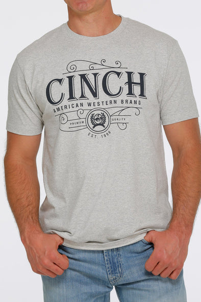 Cinch Men's American T-Shirt - Concrete