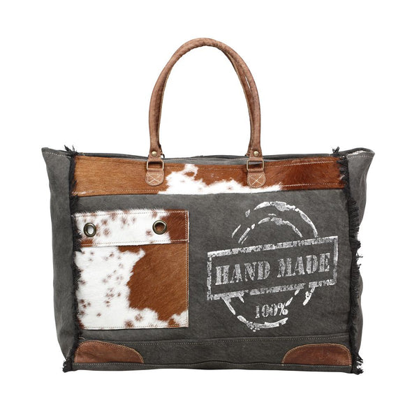 Handmade Weekender Bag by Myra Bags
