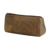Sandy Tan Leather Utilities Pouch