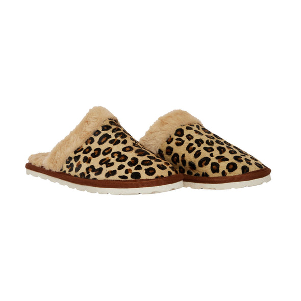 Hannah Cowhide Scuff Slipper